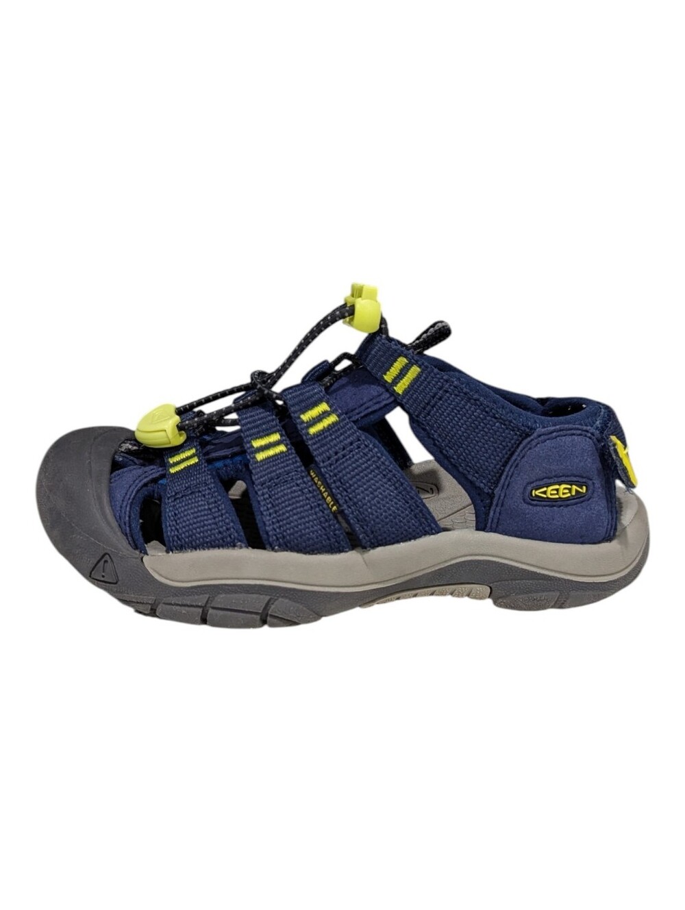 Keen Big Kids Boundary Newport H2 Fisherman Hiking Sandal Navy Blue Boys Size 13